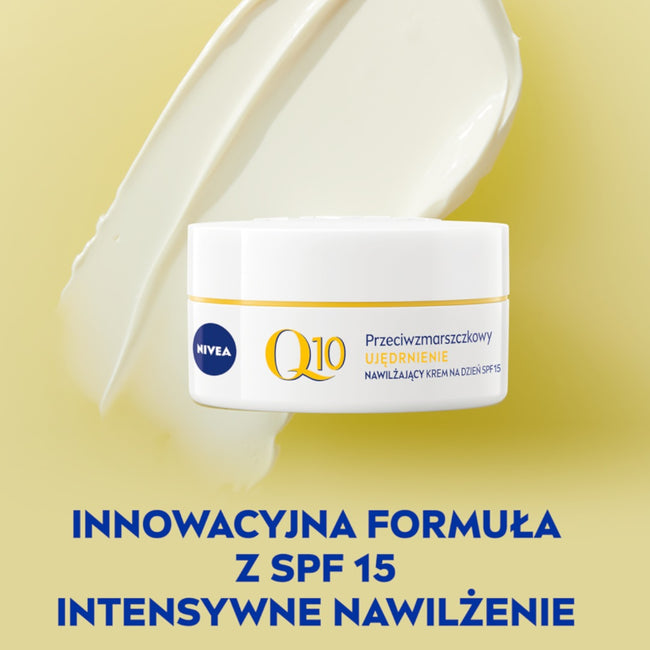 Nivea Q10 Power przeciwzmarszczkowy nawilżający krem na dzień 50ml