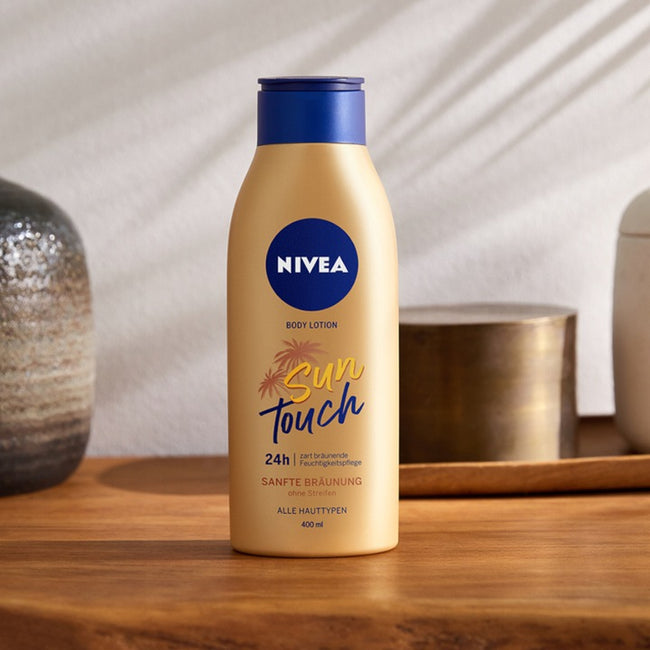Nivea Sun Touch brązujący balsam do ciała 400ml