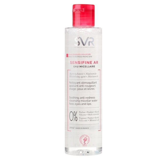 SVR Sensifine AR Eau Miccelaire łagodzący płyn micelarny przeciw zaczerwieniom 200ml