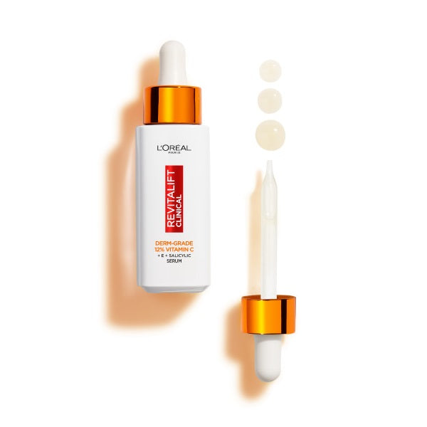 L'Oreal Paris Revitalift Clinical rozświetlające serum do twarzy z 12% czystej witaminy C 30ml