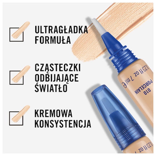 Rimmel Match Perfection Concealer korektor rozświetlający 005 Ivory 7ml