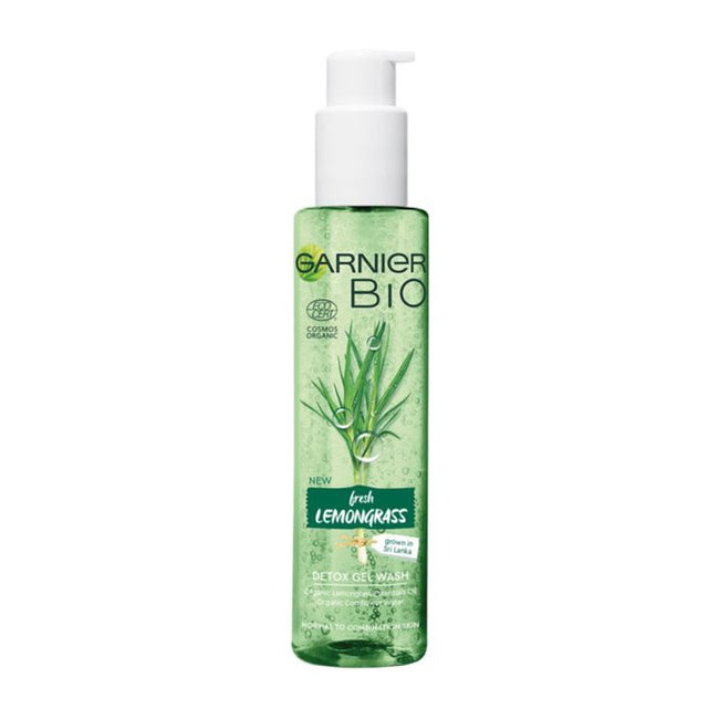 Garnier Bio Fresh Lemongrass Detox Gel Wash detoksykujący żel do mycia twarzy 150ml