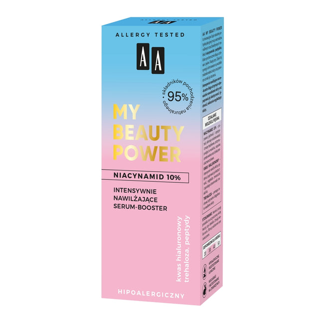 AA My Beauty Power intensywnie nawilżające serum-booster 30ml