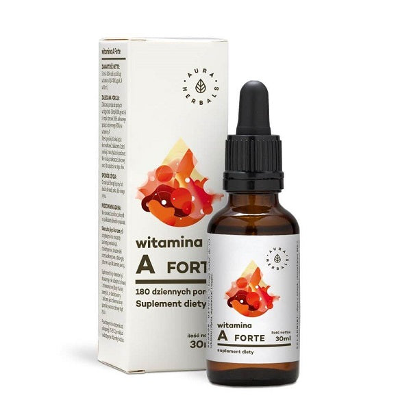 Aura Herbals Witamina A Forte suplement diety 30ml