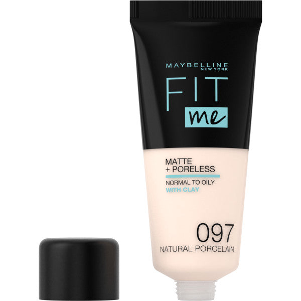 Maybelline Fit Me Matte & Poreless Foundation matujący podkład do twarzy 097 Natural Porcelain 30ml