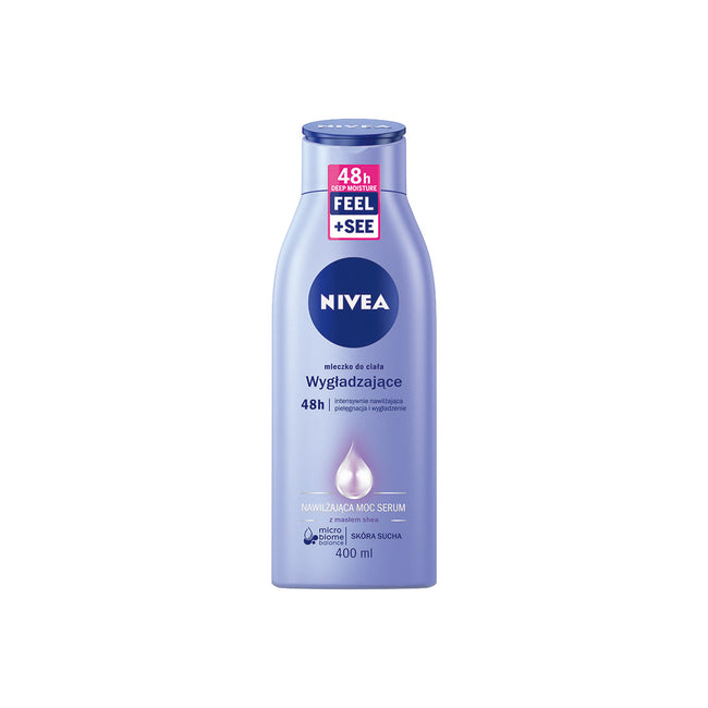 Nivea Nawilżająca Moc Serum wygładzające mleczko do ciała 400ml