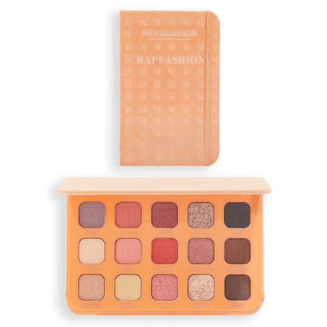 Makeup Revolution Maffashion Eyeshadow Palette paleta cieni do powiek Beauty Diary 2.0 13.5g