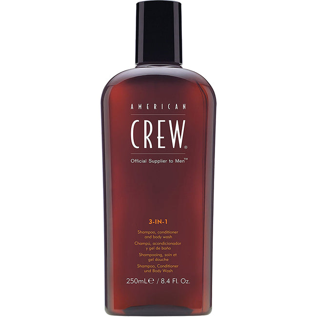 American Crew 3in1 Shampoo Conditioner And Body Wash szampon odżywka i żel do kąpieli 250ml