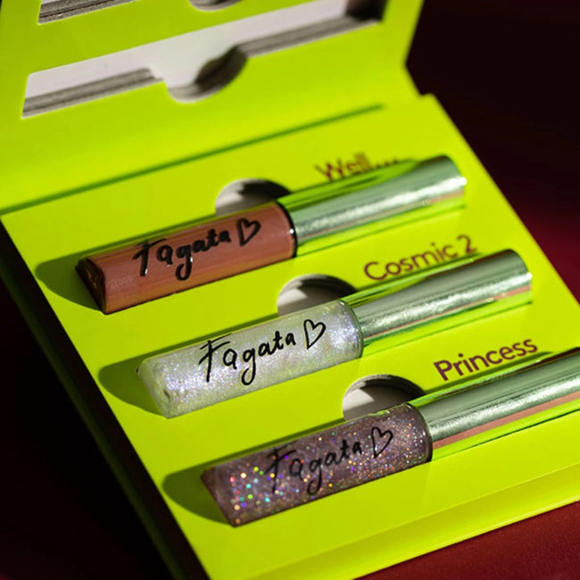 Ingrid Toxic By Fagata zestaw trzech mini błyszczyków Three Princesses 3x4ml
