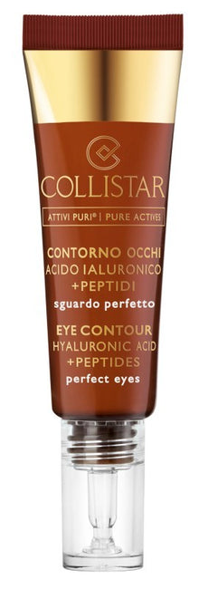 Collistar Eye Contour Hyaluronic Acid+Peptides krem pod oczy z kwasem hialuronowym i peptydami 15ml