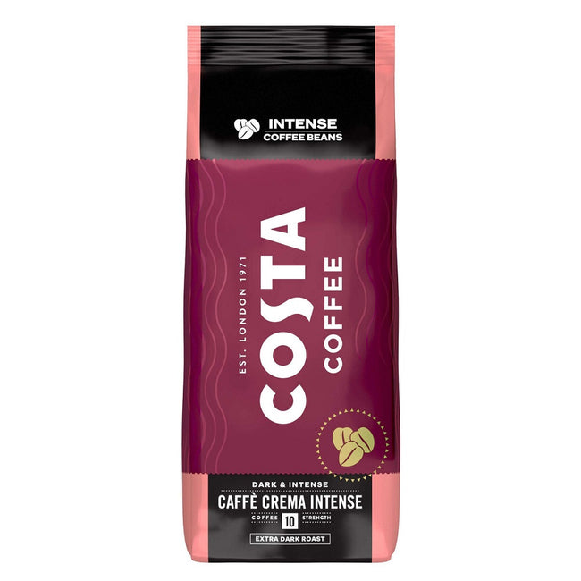 COSTA COFFEE Caffe Crema Intense kawa ziarnista Extra Dark Roast 1000g