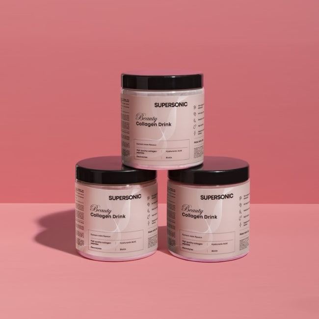 Supersonic Collagen Beauty Drink Porzeczka-Mięta 185g