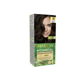 Marion Botanical szampon koloryzujący bez amoniaku 22 Ciemny Brąz 90ml