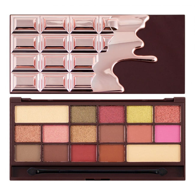 Makeup Revolution Chocolate Rose Gold paleta 16 cieni 22g