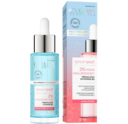Eveline Cosmetics Serum Shot kuracja nawilżająca 2% kwas hialuronowy 30ml