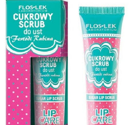 Floslek Lip Care cukrowy scrub do ust Fertodi Rubina malina 14g