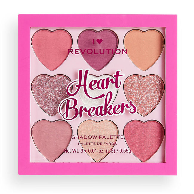Makeup Revolution I Heart Revolution Heartbreakers Shadow Palette paleta cieni do powiek Sweetheart 4.95g