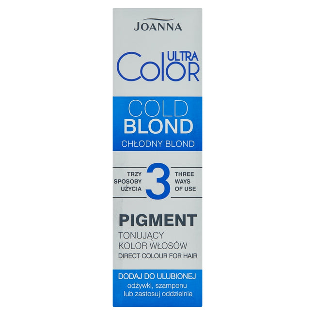 Joanna Ultra Color Pigment tonujący kolor włosów Chłodny Blond 100ml