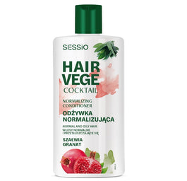 Sessio Hair Vege Cocktail normalizująca odżywka do włosów Szałwia i Granat 300g