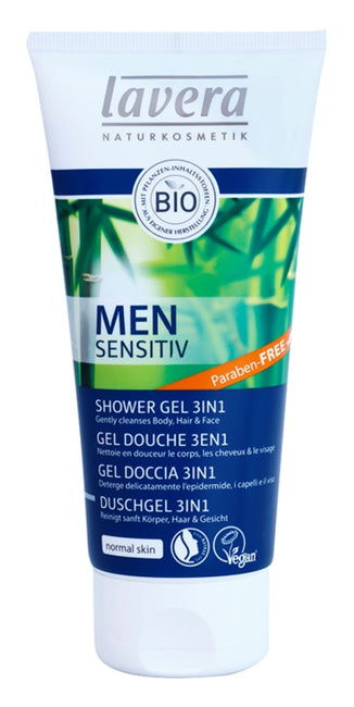 Lavera Men Sensitiv szampon do wlosow i ciała 3w1 200ml