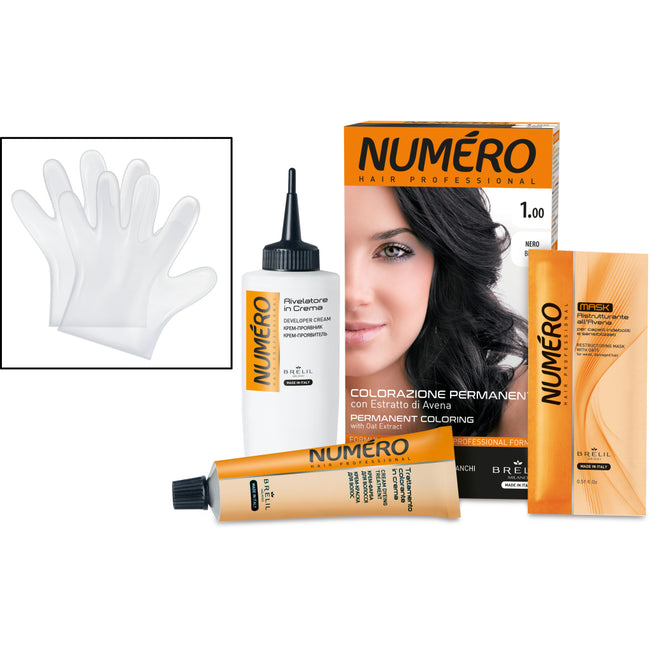 NUMERO Permanent Coloring farba do włosów 5.38 Chocolate Light Brown 140ml