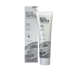 Ecodenta Triple Force Toothpaste pasta do zębów o potrójnym działaniu z białą glinką 100ml