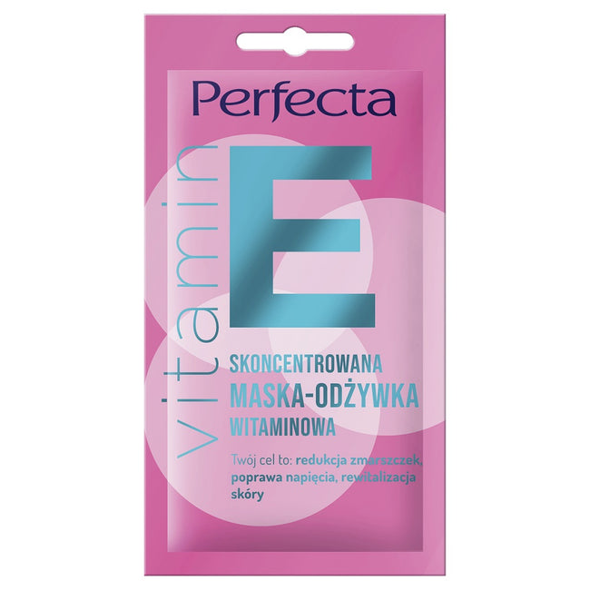 Perfecta Beauty Vitamin E skoncentrowana maska-odżywka witaminowa 8ml