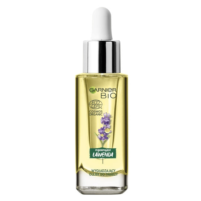 Garnier Bio Regenerating Lavandin Oil wygładzający olejek do twarzy do każdego typu cery 30ml