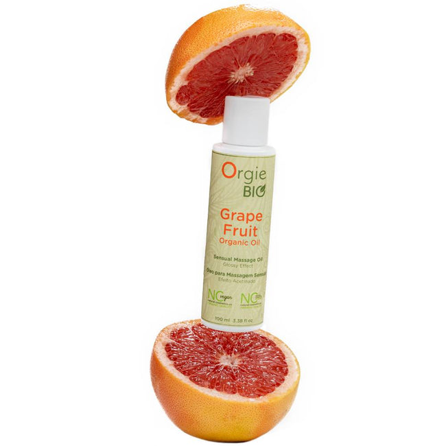 Orgie Bio Grape Fruit Organic Oil organiczny olejek do masażu 100ml