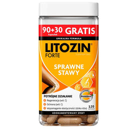 Litozin Forte sprawne stawy suplement diety 120 kapsułek