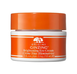 Origins GinZing™ Brightening Eye Cream rozświetlający i zmniejszający obrzęk krem pod oczy z witaminą C i niacynamidem WARM 15ml