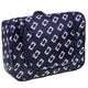Inter Vion Geometric kosmetyczka organizer Granatowy