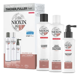 NIOXIN System 3 zestaw szampon do włosów 150ml + odżywka do włosów 150ml + kuracja do włosów 50ml