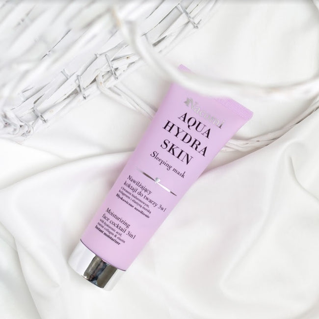 Nacomi Aqua Hydra Skin Moisturizing Face Cocktail 3in1 nawilżający koktajl do twarzy 3w1 85ml