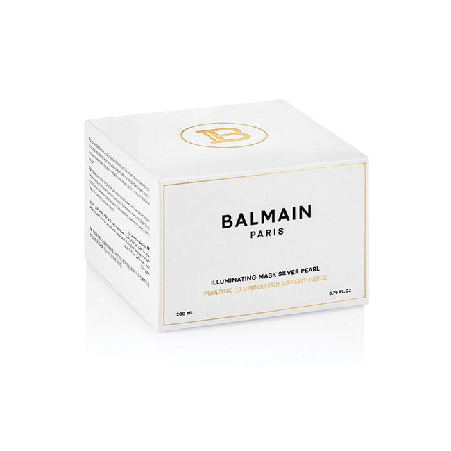 Balmain Illuminating Mask Silver Pearl rozświetlająca maska do włosów blond i siwych 200ml
