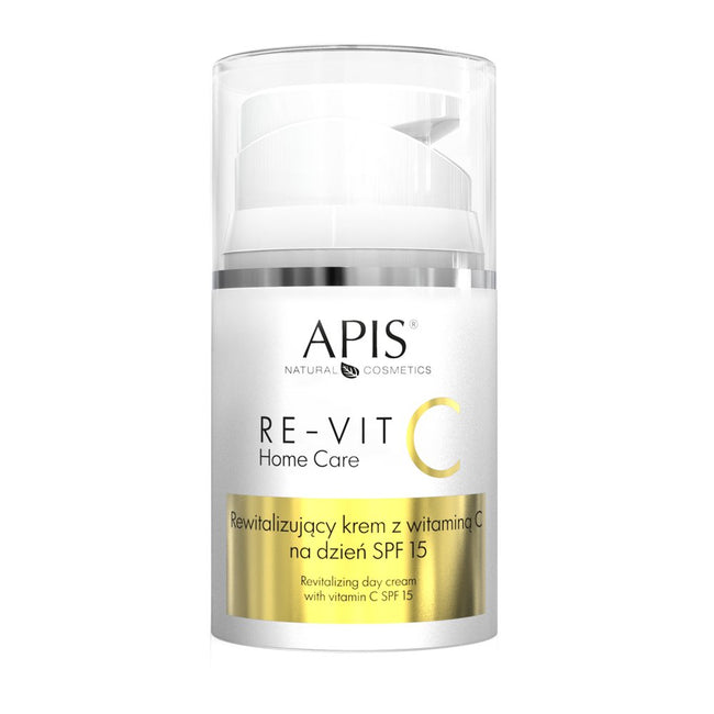 APIS Re-Vit C Home Care rewitalizujący krem z witaminą C na dzień SPF15 50ml