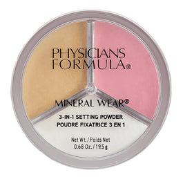 Physicians Formula Mineral Wear 3-in-1 Setting Powder puder utrwalający 3w1 19.5g