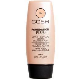 Gosh Foundation Plus+ kryjąco-korygujący podkład do twarzy 004 Natural 30ml