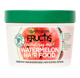 Garnier Fructis Watermelon Hair Food rewitalizująca maska do włosów cienkich 390ml