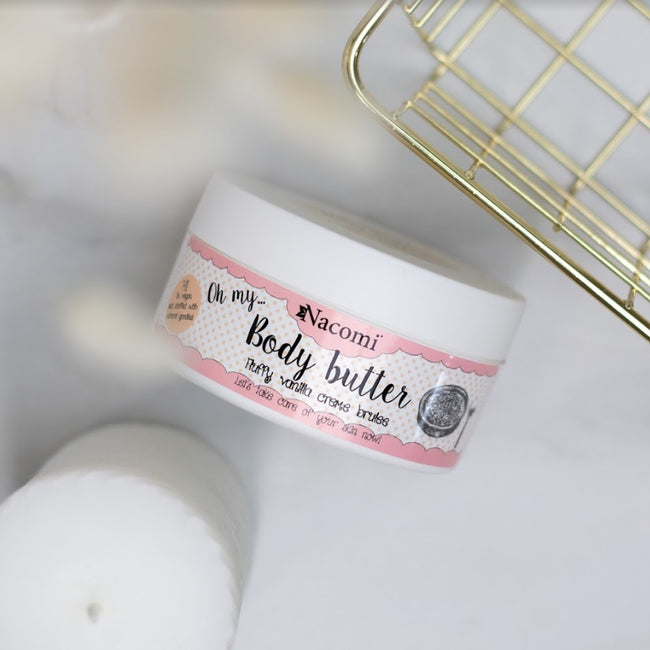 Nacomi Body Butter masło do ciała Wanilia & Creme Brulee 100ml