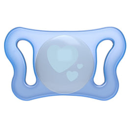 Chicco PhysioForma silikonowy smoczek do uspokajania Micro 0-2m+ Niebieski 2szt.