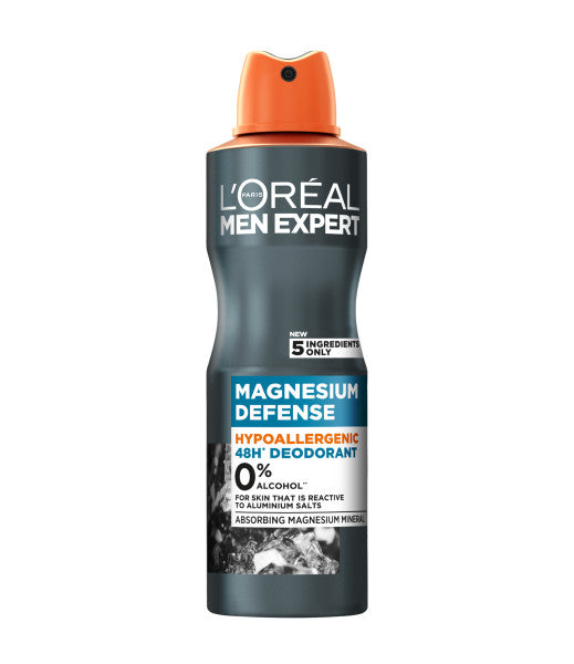 L'Oreal Paris Men Expert Magnesium Defense hipoalergiczny dezodorant spray 150ml