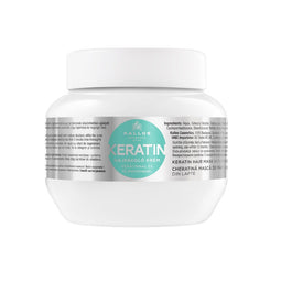 Kallos KJMN Keratin Hair Mask maska do włosów z keratyną i proteinami mlecznymi 275ml