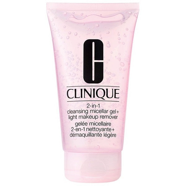 Clinique Cleansing Micellar Gel + Light Makeup Remover lekki żel do oczyszczania i demakijażu skóry 150ml