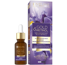 Eveline Cosmetics Gold&Retinol silnie napinające serum przeciwzmarszczkowe 18ml