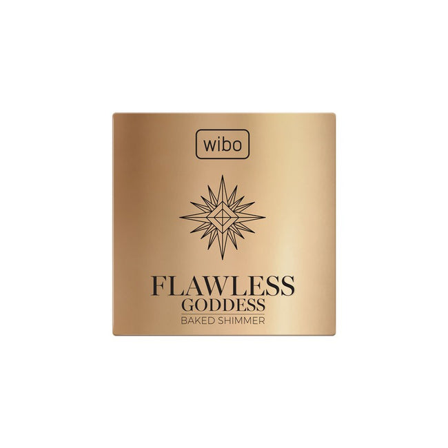 Wibo Flawless Goddess Highlighter wypiekany rozświetlacz do twarzy i ciała z lusterkiem 10g