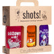 LaQ Shots! Czyściopak Unisex zestaw żel pod prysznic Różowy w ch! 500ml + Passat Sąsiada 500ml + Błękit Paryża 500ml