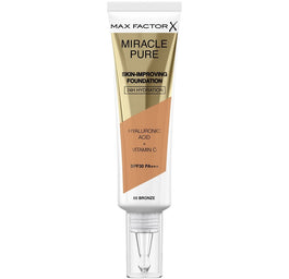 Max Factor Miracle Pure SPF30 PA+++ podkład poprawiający kondycję skóry 80 Bronze 30ml