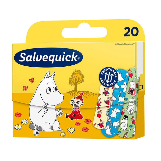 Salvequick Muminki plastry dla dzieci 20szt.