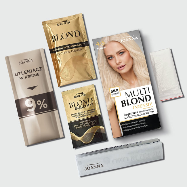 Joanna Multi Blond Intensiv rozjaśniacz do całych włosów 4-5 tonów